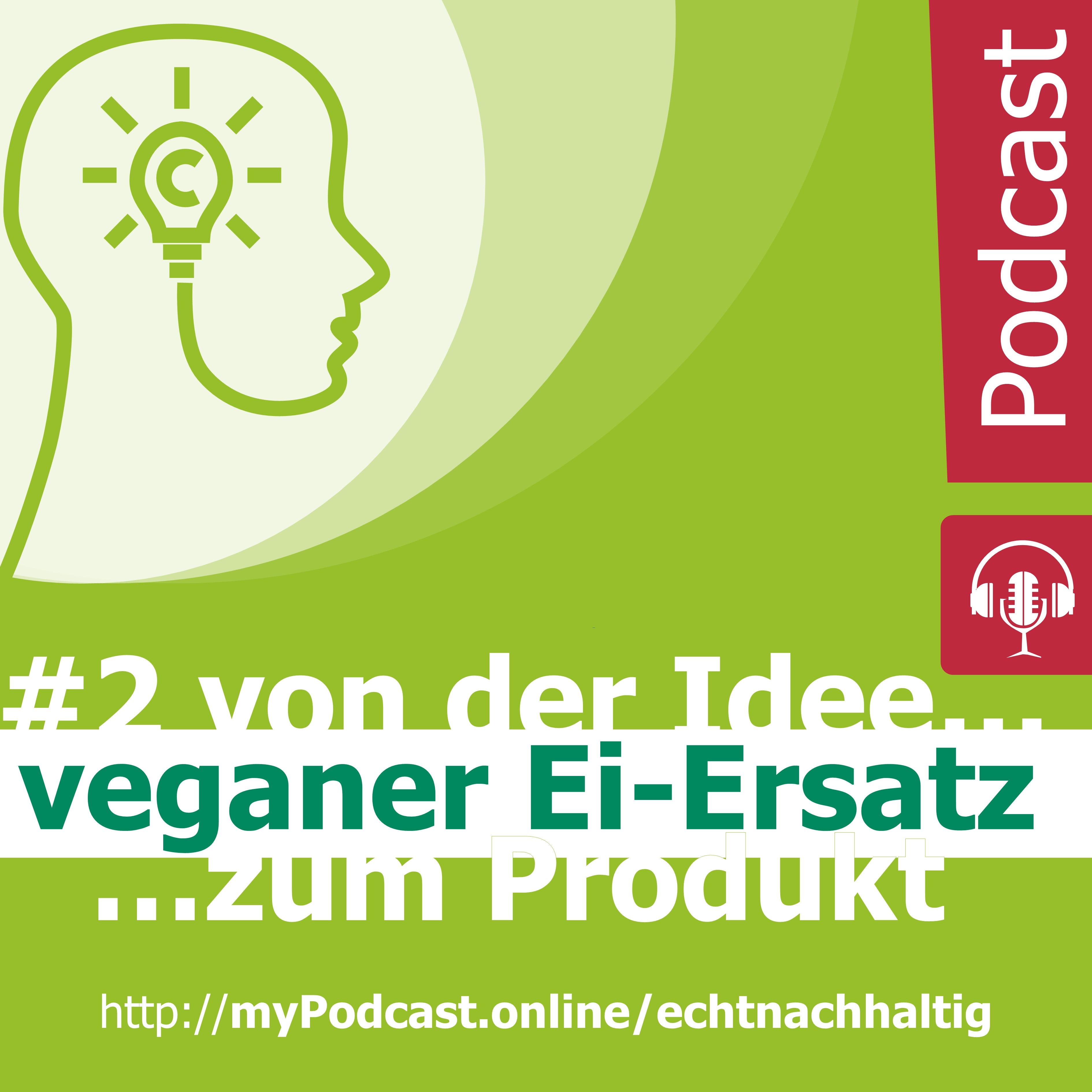 Episode 2 - von der Idee zum Produkt : MyEy - veganer Ei-Ersatz. Christian Huber im Gespräch mit Chris Geiser